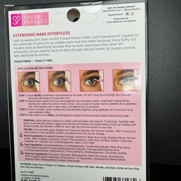 Supernatural and DIY Lash Extensions Set Both new in box never opened - Picture 7 of 7